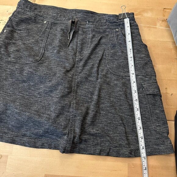 Kuhl Mova Skort, size medium, dark heathered gray, excellent condition - Picture 14 of 14
